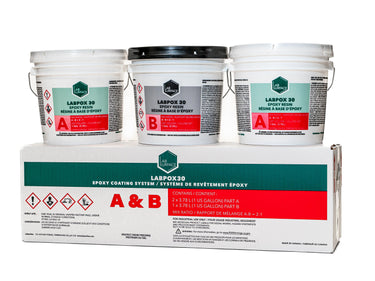 LABPOX 30 100% Solids Epoxy - 3 Gal Kit